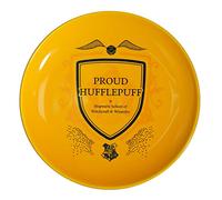 Harry Potter Half Moon Bay Hufflepuff Plate | Assiettes et assiettes plates pour enfants | Assiette simple décorations de fête cadeaux pour femmes | Assiettes réutilisables | Passe au lave-vaisselle