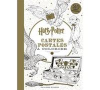 Collectif – Harry Potter : Cartes postales à colorier – 20 cartes officielles – Gallimard – Broché