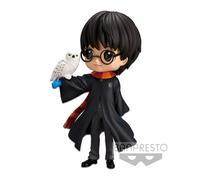 Qposket Banpresto - Wizarding World Harry Potter Figurine, Figurine de Collection Harry Potter II avec Hedwige 14 cm - BP35894P, Multicolore