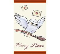 Harry Potter Hedwig HP213003-R Serviette pour Enfant 30 x 50 cm