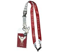 Harry Potter Hedwig ID Lanyard porte-badge avec pendentif Hedwig 1,5"
