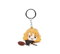 Harry Potter Hermione Chibi-Figurine en Vinyle Porte-clés, Brun, 7 x 6 cm