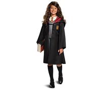 Harry Potter Hermione Granger Classic Girls Costume, Black & Red, Kids Size Large (10-12)