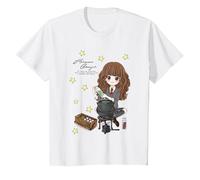 Harry Potter Hermione Granger Quote and Stars T-Shirt, Enfant, Blanc, 12 Ans
