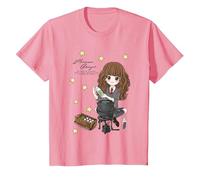 Harry Potter Hermione Granger Quote and Stars T-Shirt, Enfant, Rose, 2 Ans