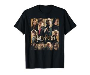 Harry Potter Heroes Villains Squares T-Shirt