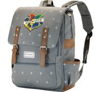 Harry Potter Hogward Oxford Grey Two-Compartment School Backpack (Sac à dos d'école à deux compartiments)