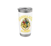 Harry Potter Hogwarts Alumni Crest Logo Gobelet isotherme en acier inoxydable double paroi