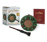 Harry Potter: Hogwarts Christmas Wreath and Wand Set: Lights Up!
