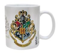 Harry Potter "Hogwarts Crest" Ceramic Mug - White [Region 2] - DVD NEUF