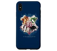 Harry Potter Hogwarts Crest Watercolor Coque pour iPhone XS Max