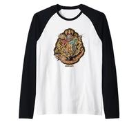 Harry Potter Hogwarts Emblem Manche Raglan