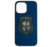 Harry Potter Hogwarts Green and Gold Floral Crest Coque pour iPhone 13 Pro Max