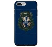 Harry Potter Hogwarts Green and Gold Floral Crest Coque pour iPhone 7 Plus/8 Plus