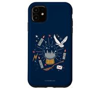 Harry Potter Hogwarts Holiday Snowglobe Hedwig Christmas Coque pour iPhone 11
