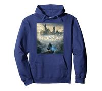 Harry Potter Hogwarts Legacy Poster Sweat à Capuche, Unisexe pour Adultes, Bleu Marine, S