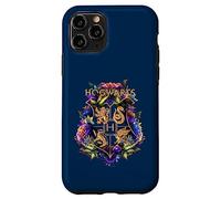 Harry Potter Hogwarts Multi-Colored Floral Crest Coque pour iPhone 11 Pro