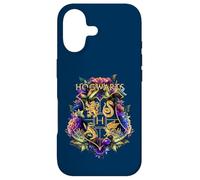 Harry Potter Hogwarts Multi-Colored Floral Crest Coque pour iPhone 17