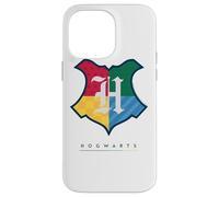 Harry Potter Hogwarts Multi Colored Shield Crest Coque pour iPhone 14 Pro Max