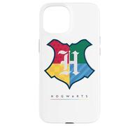 Harry Potter Hogwarts Multi Colored Shield Crest Coque pour iPhone 15