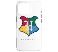 Harry Potter Hogwarts Multi Colored Shield Crest Coque pour iPhone 16 Pro