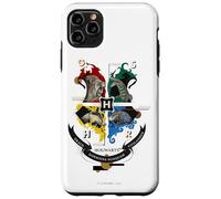 Harry Potter Hogwarts Shield Realistic Mascots Coque pour iPhone 11 Pro Max