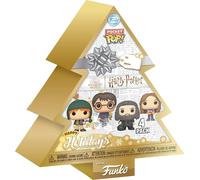 Harry Potter Holiday 2024 - Pack 4 Porte-Clés Pocket Pop! Tree Holiday Box 4 Cm