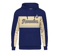 Harry Potter Hoodie avec Motif de Bloc de l'équipe Serdaigle pour Hommes Femmes Unisexe Coton Rouge - L