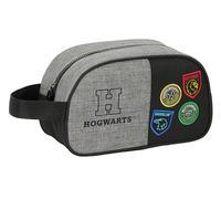 Harry Potter House of Champions - Trousse Scolaire Moyenne avec poignée, Trousse pour Enfant, Adaptable au Chariot, Nettoyage Facile, Polyvalent, qualité et résistance, 26 x 12 x 15 cm, Gris