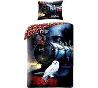 Harry Potter Housse de Couette 140x200 + Taie 70x90 Microfibre