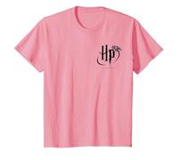 Harry Potter HP Logo Pocket T-Shirt, Enfant, Rose, 2 Ans