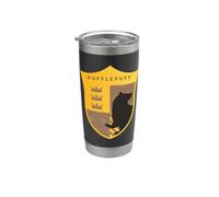 Harry Potter Hufflepuff Four Square Shield Crest Gobelet isotherme en acier inoxydable double paroi