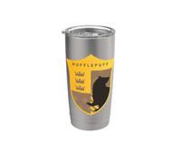 Harry Potter Hufflepuff Four Square Shield Crest Gobelet isotherme en acier inoxydable double paroi