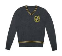 Cinereplicas Pull Harry Potter Poudlard col en V Gris Poufsouffle L