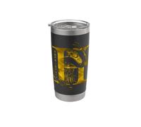 Harry Potter Hufflepuff H Logo Gobelet isotherme en acier inoxydable double paroi