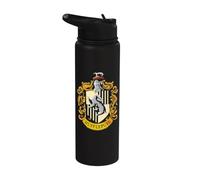 Harry Potter Hufflepuff House Crest Stainless Steel Insulated Water Bottle