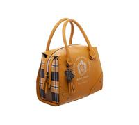Harry Potter Hufflepuff Plaid Top Handbag Jaune
