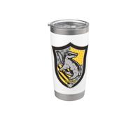 Harry Potter Hufflepuff Shield Crest Gobelet isotherme en acier inoxydable double paroi
