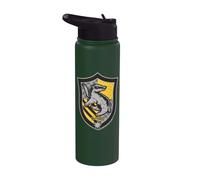 Harry Potter Hufflepuff Shield Crest Stainless Steel Insulated Water Bottle
