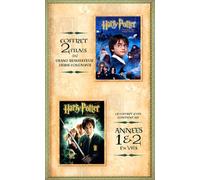 Harry Potter I, L'Ecole des Sorciers / Harry Potter II, La Chambre des secrets - Coffret 2 VHS