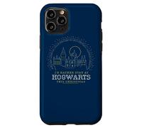 Harry Potter I'd Rather Stay At Hogwarts This Christmas Coque pour iPhone 11 Pro