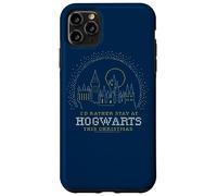 Harry Potter I'd Rather Stay At Hogwarts This Christmas Coque pour iPhone 11 Pro Max