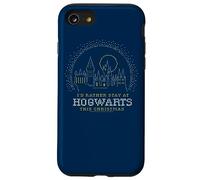 Harry Potter I'd Rather Stay At Hogwarts This Christmas Coque pour iPhone SE (2020) / 7/8