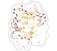 Harry Potter Je Jure Solennellement Autocollant Sticker