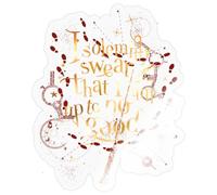 Harry Potter Je Jure Solennellement Autocollant Sticker