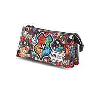 Harry Potter Karactermania Harry Potter Accio-estuche Portatodo Triple HS Trousses, 24 cm, Multicolore (Multicolor)