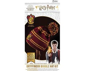 Harry Potter - Kit de bricolage tricoté chapeau Bobble - Gryffondor