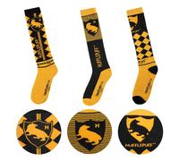 Harry Potter Knee-high socks 3-Pack Hufflepuff