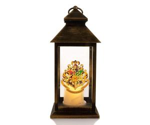 Harry Potter Lanterne lumineuse avec blason de Poudlard