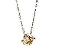 Harry Potter Le Retourneur De Temps d'Hermione Unisexe Collier couleur or Alliage Zinc